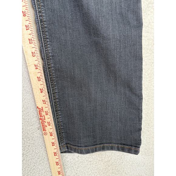 Prana Bridger Jeans Mens 36x34 Gray Slim Fit Stretch Hiking Camping 5 Pocket - Picture 9 of 16
